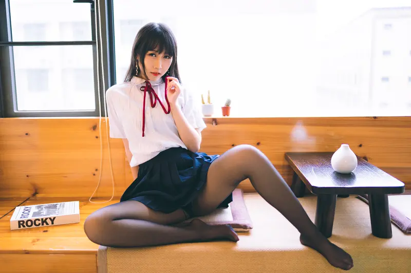 不呆猫 NO.023 校服JK – 002.webp