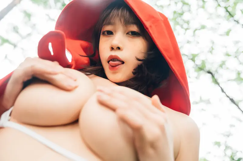 奈汐酱nice NO.024 大红帽 – 007.webp