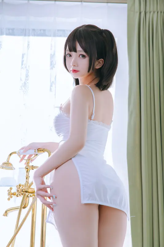 日奈娇 NO.043 湿身小白裙 – 007.webp