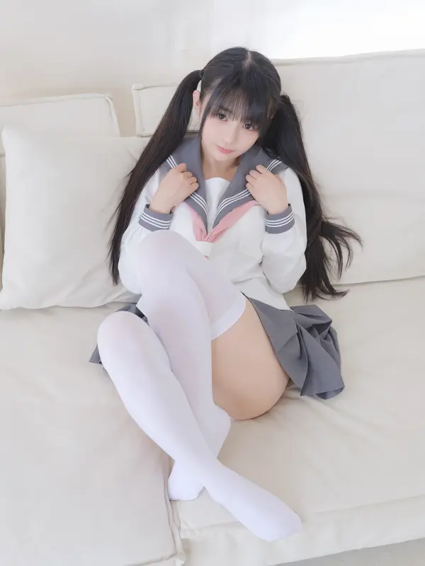 桜井宁宁 NO.084 双马尾白丝JK – 022.webp