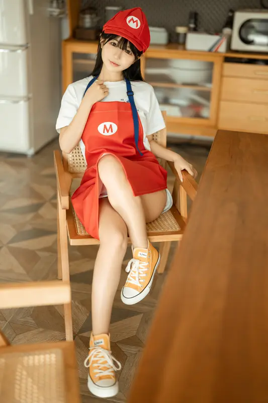 桜井宁宁 NO.114 马里奥围裙 – 005.webp