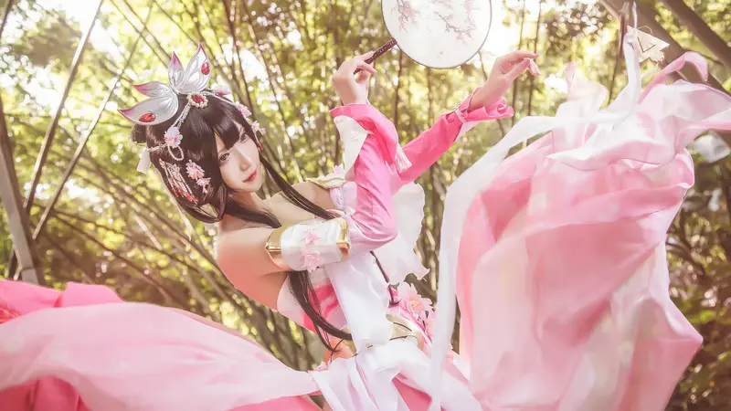 腐团儿Ikaros-NO.007-Cosplay#王者荣耀##甄姬# – 010.webp