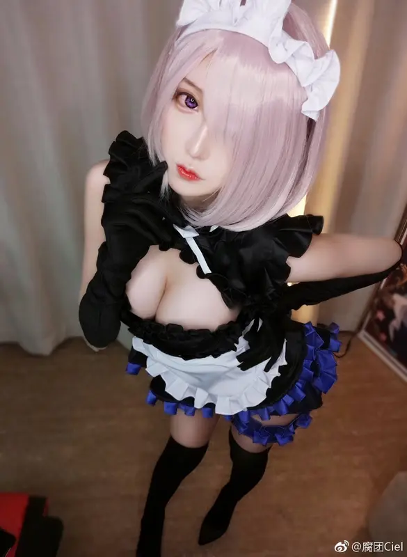腐团儿Ikaros-NO.014-Cosplay#Fate∕GrandOrder#玛修 – 017.webp